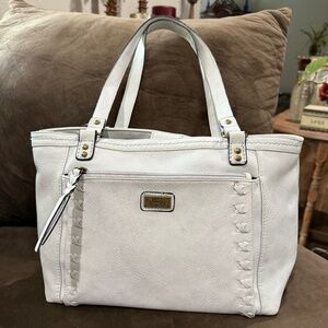 B.O.C. Born Concept Gray Clav Whip Crossbody Shoulder Bag